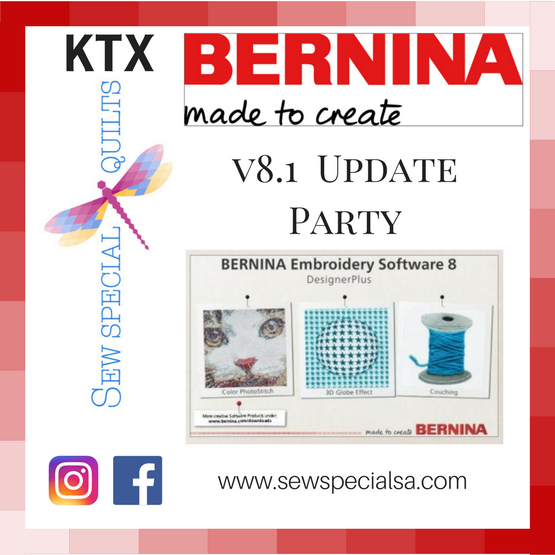 Bernina embroidery software 6 updates