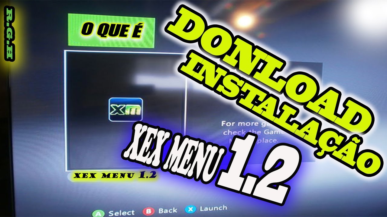how to get xex menu 1.2 on xbox 360